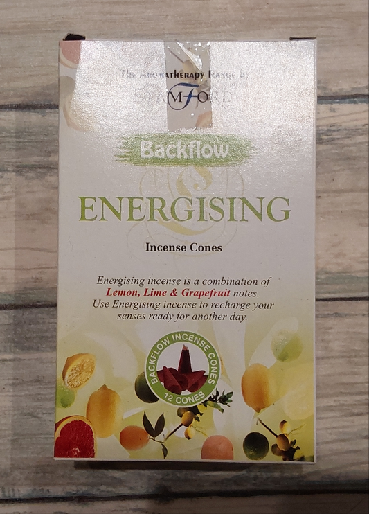 Energising Backflow Stamford Incense Cones