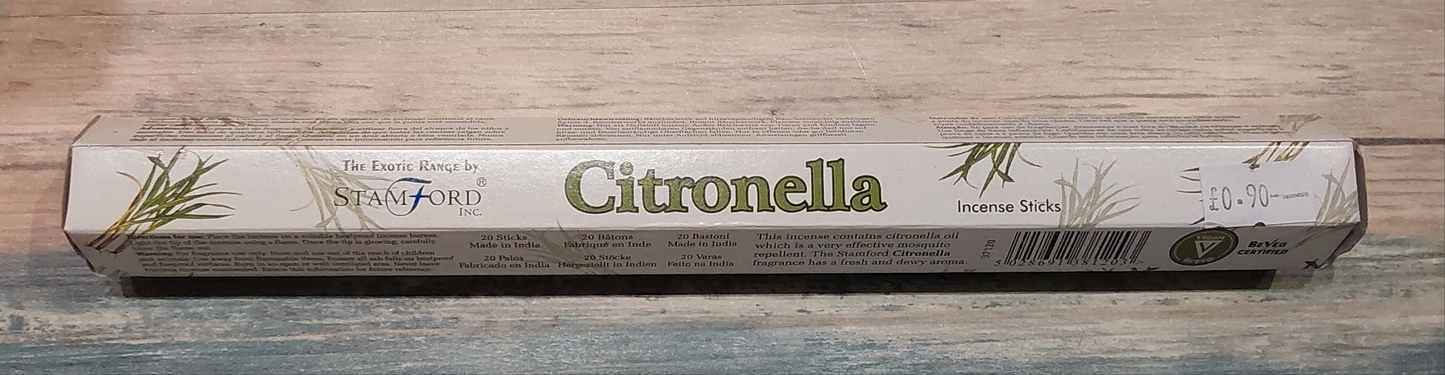 Citronella Stamford Incense