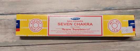 Seven Chakra Satya Incense