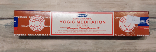 Yogic Meditation Satya Incense