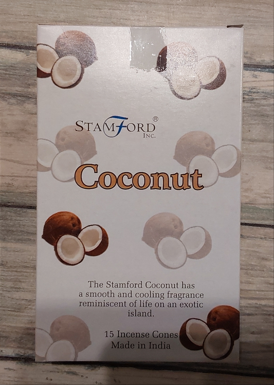 Coconut Stamford Incense Cones