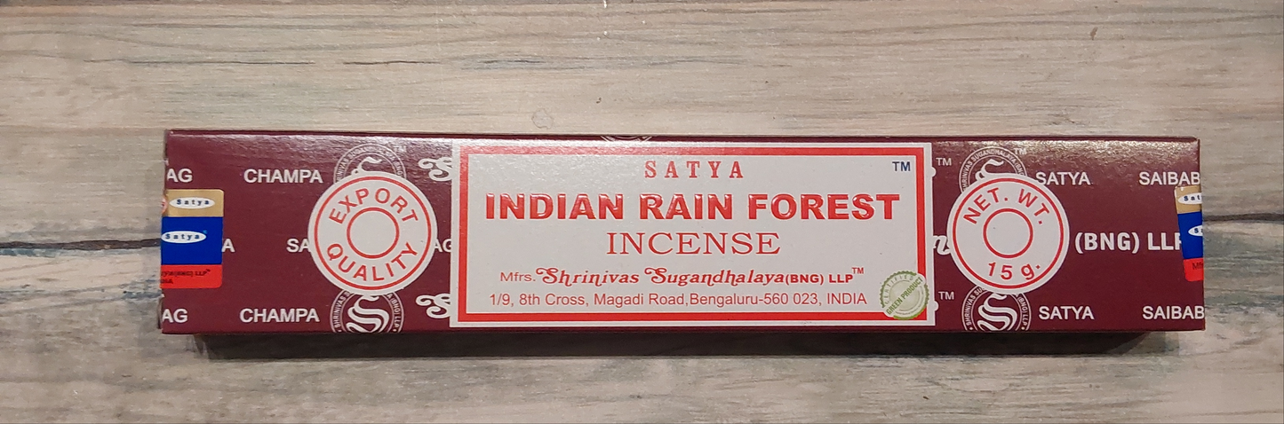 Indian Rain Forest Satya Incense