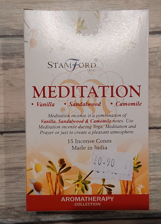 Meditation Stamford Incense cones