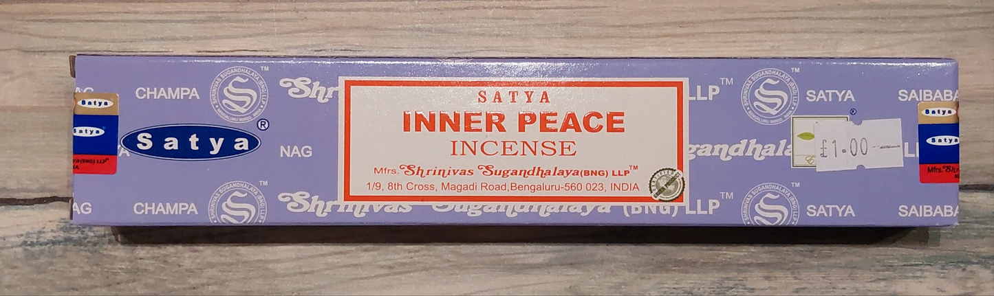 Inner Peace Satya Incense