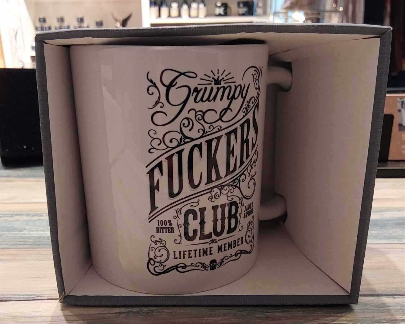 Grumpy Fuckers Mug - White