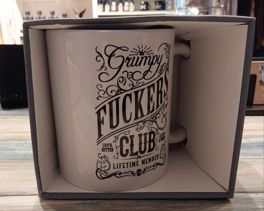 Grumpy Fuckers Mug - White