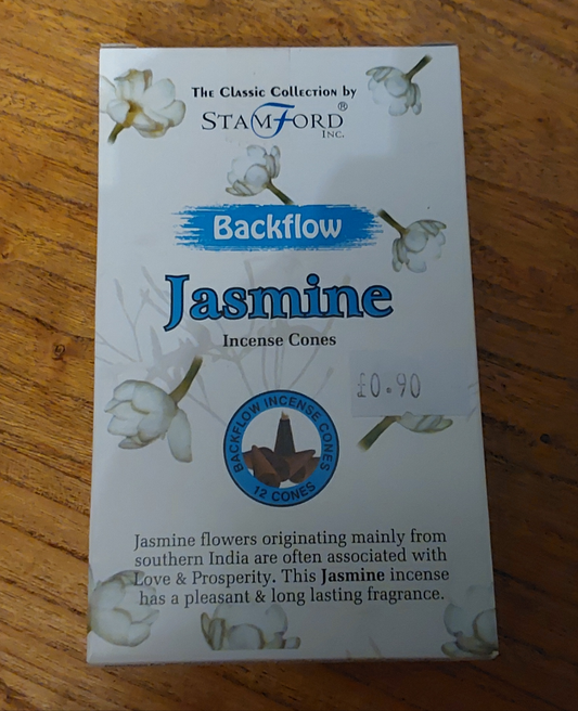 Jasmine Backflow Stamford Incense Cones
