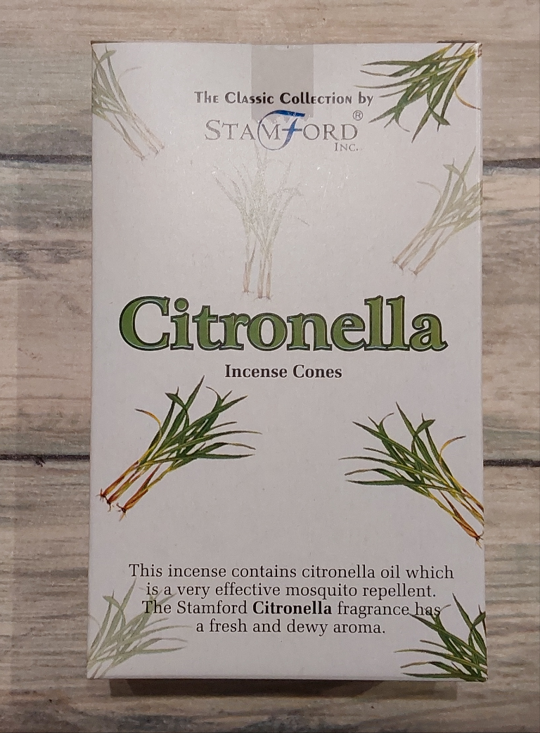 Citronella Stamford Incense Cones