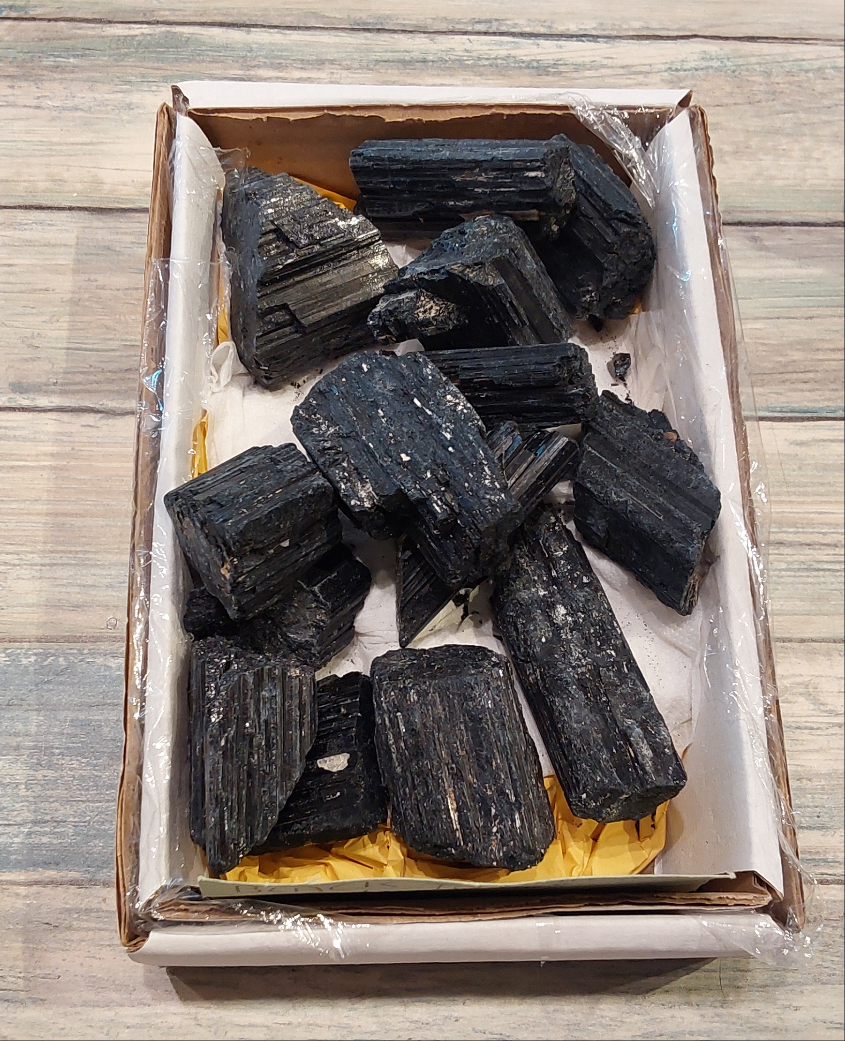 Black Tourmaline Chunks
