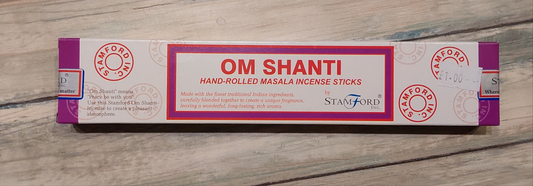 Om Shanti Stamford Incense