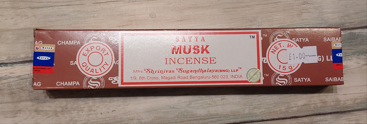 Musk Satya Incense