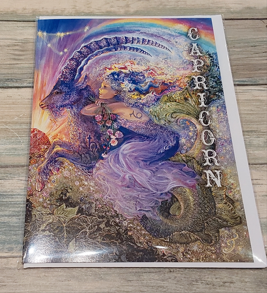 Capricorn Greeting Card