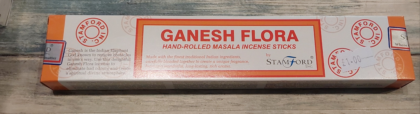 Ganesh Flora Stamford Incense Sticks