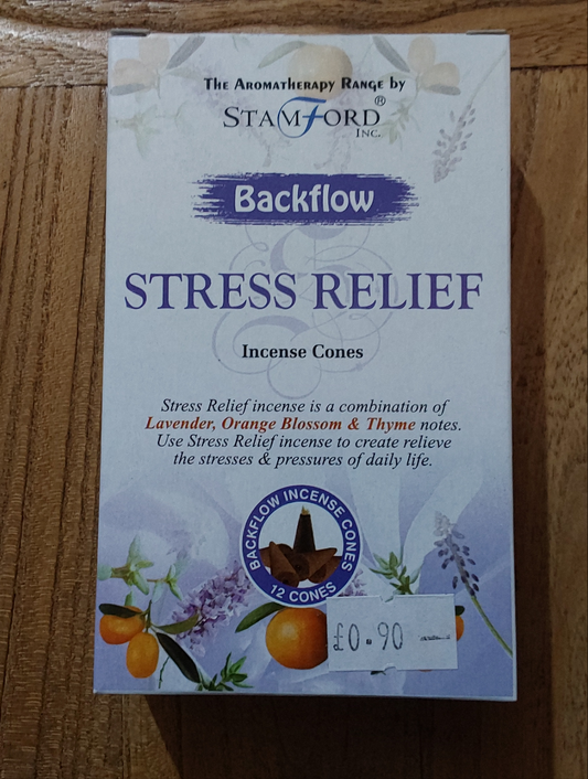 Stress Relief Backflow Stamford Incense Cones