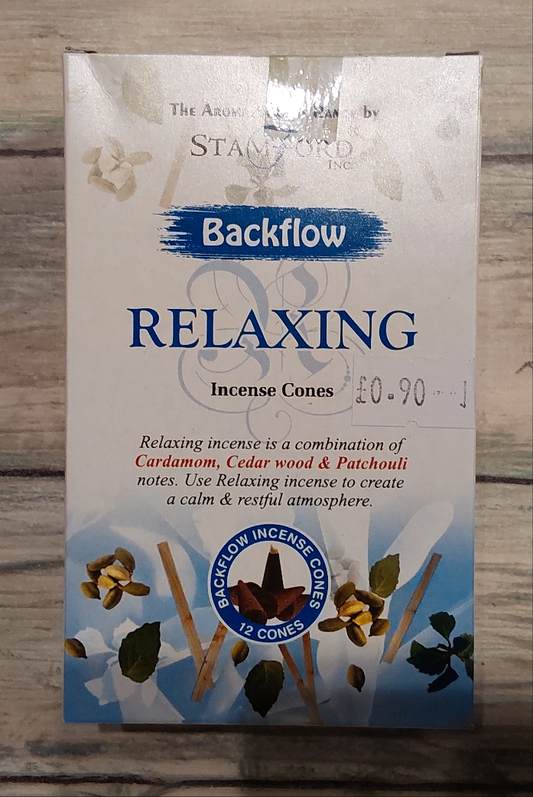 Relaxing Backflow Stamford Incense Cones