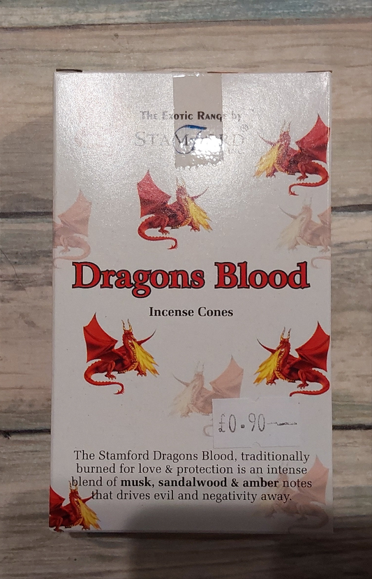 Dragon's Blood Stamford Incense Cones