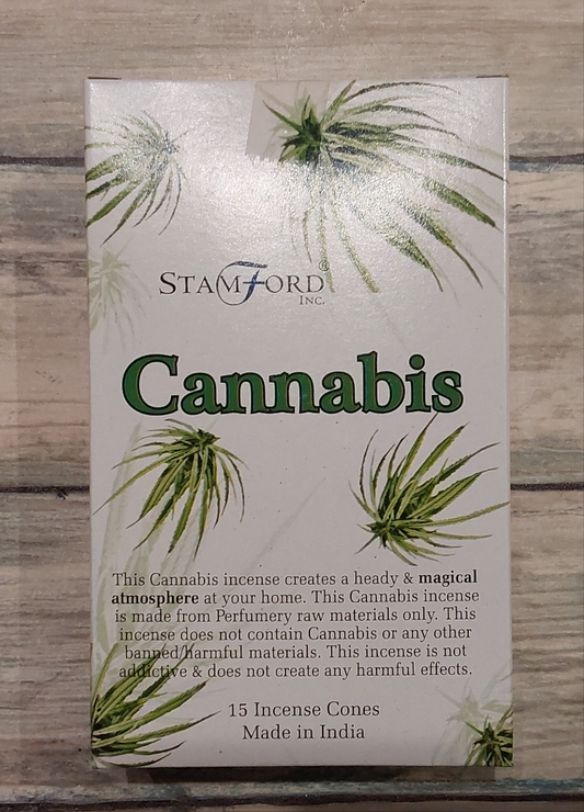 Cannabis Stamford Incense Cones