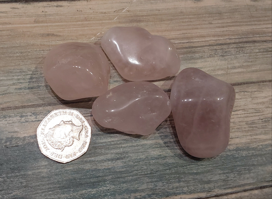 Rose quartz tumble - large