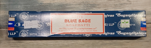 Blue Sage Satya Incense Sticks