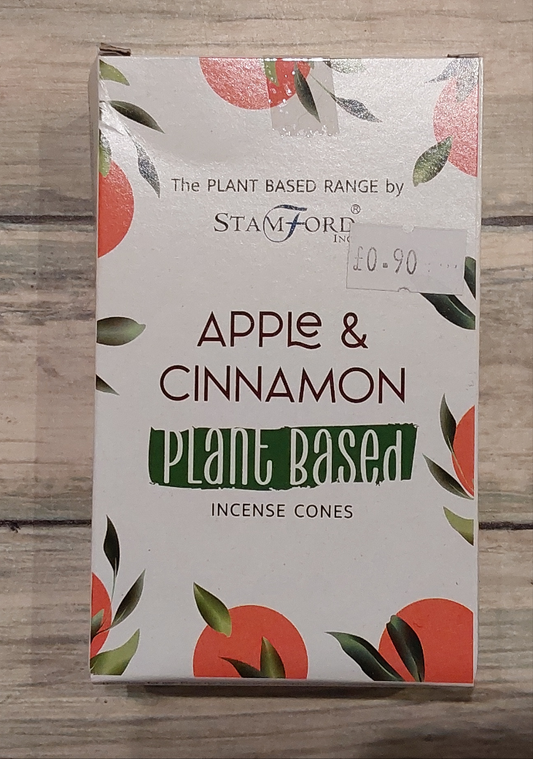 Apple and Cinnamon Plant Based Stamford Incense Cones