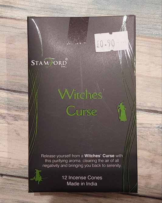 Witches' Curse Stamford Incense Cones