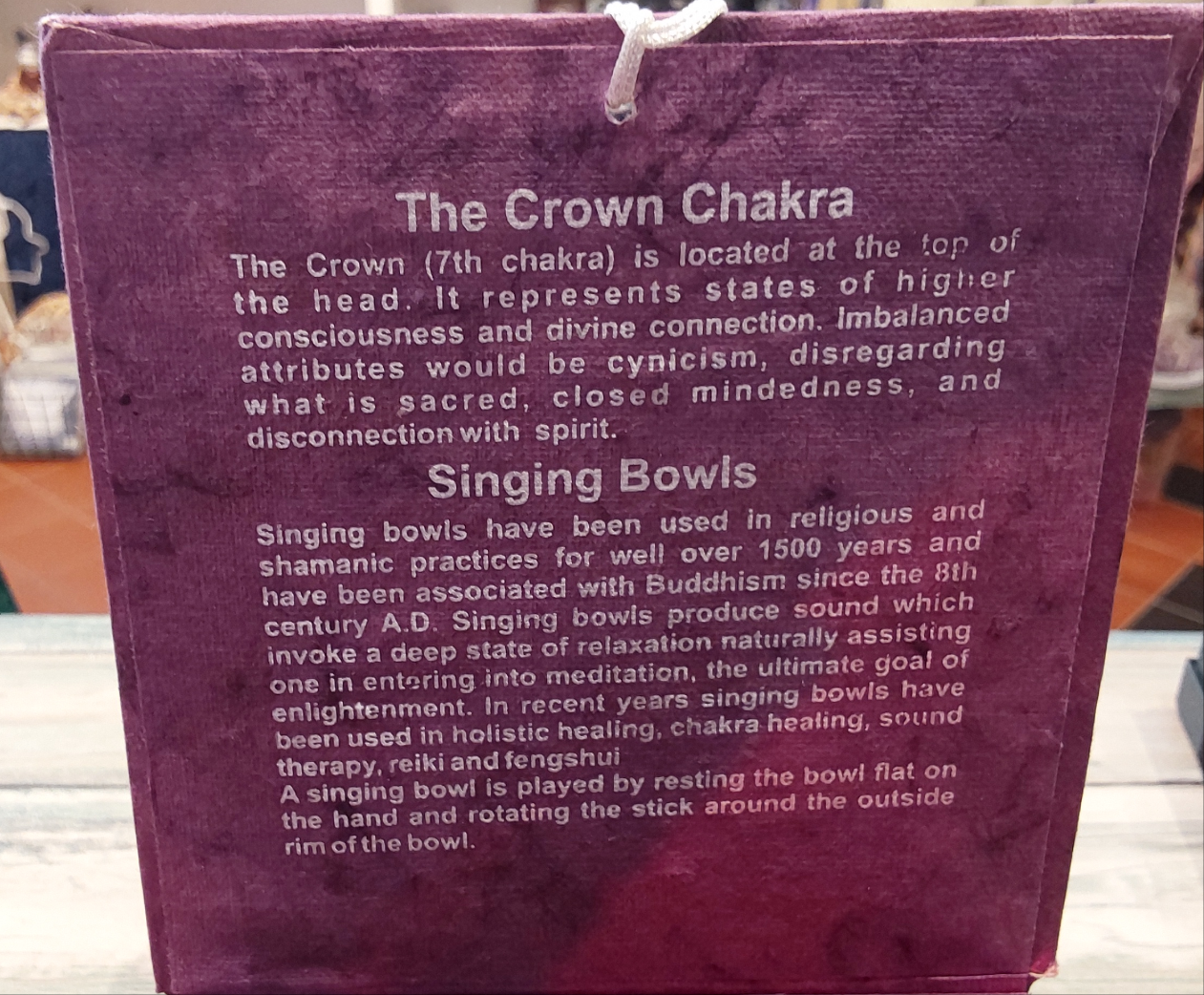 Crown Chakra Singing Bowl