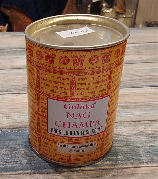 Goloka Nag Champa Backflow Cones