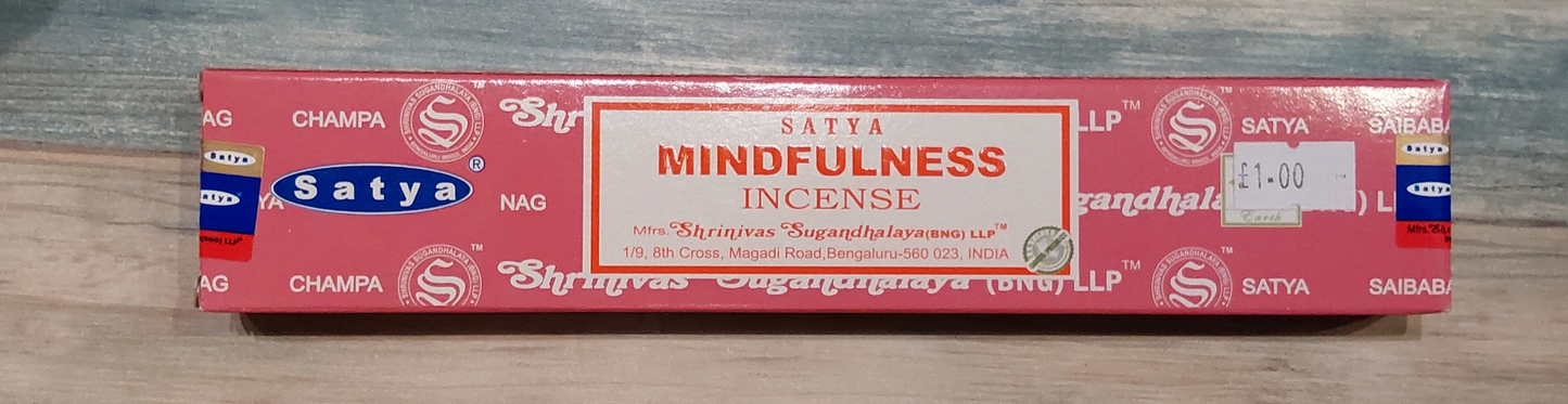 Mindfullness Satya Incense