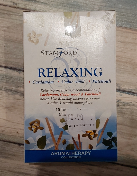 Relaxing Stamford Incense Cones