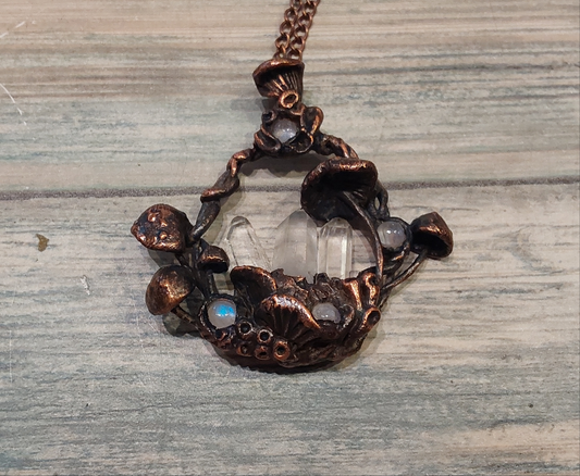 Toadstool Cavern Pendant 6cm