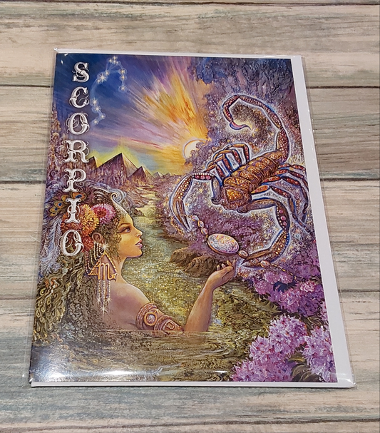 Scorpio Birthday Card