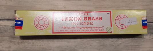 Lemon Grass Satya Incense