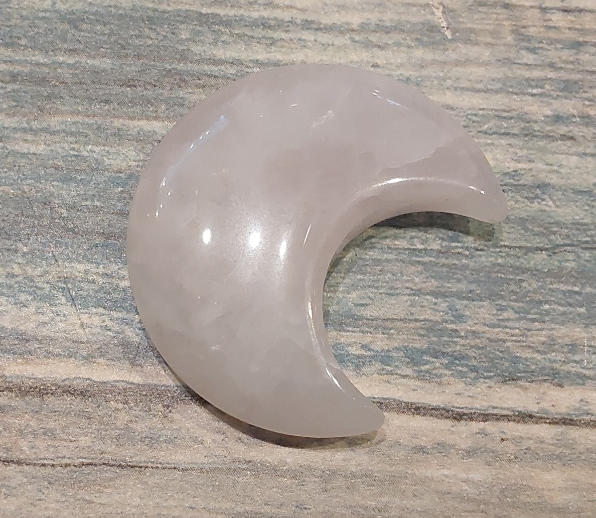 Rose Quartz Crescent Moon