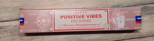 Positive Vibes Satya Incense