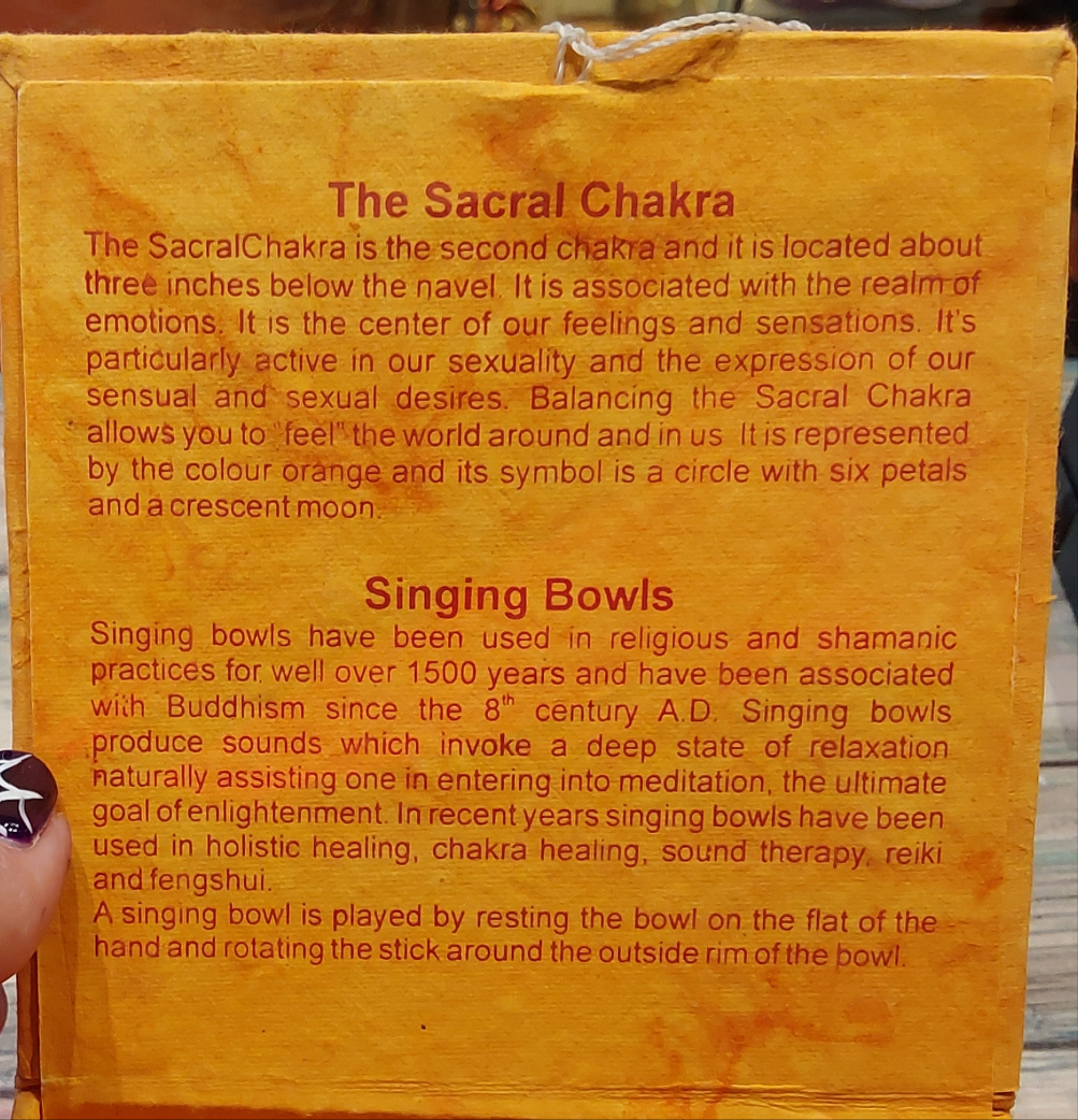 Sacral Singing Bowl