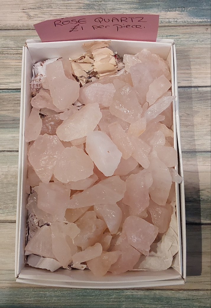 Rose Quartz Raw Chunks