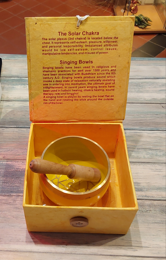 Solar Plexus Chakra Singing Bowl