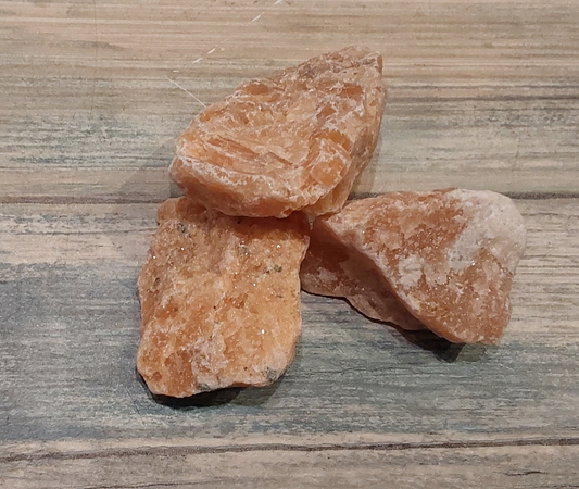 Orange Calcite Raw