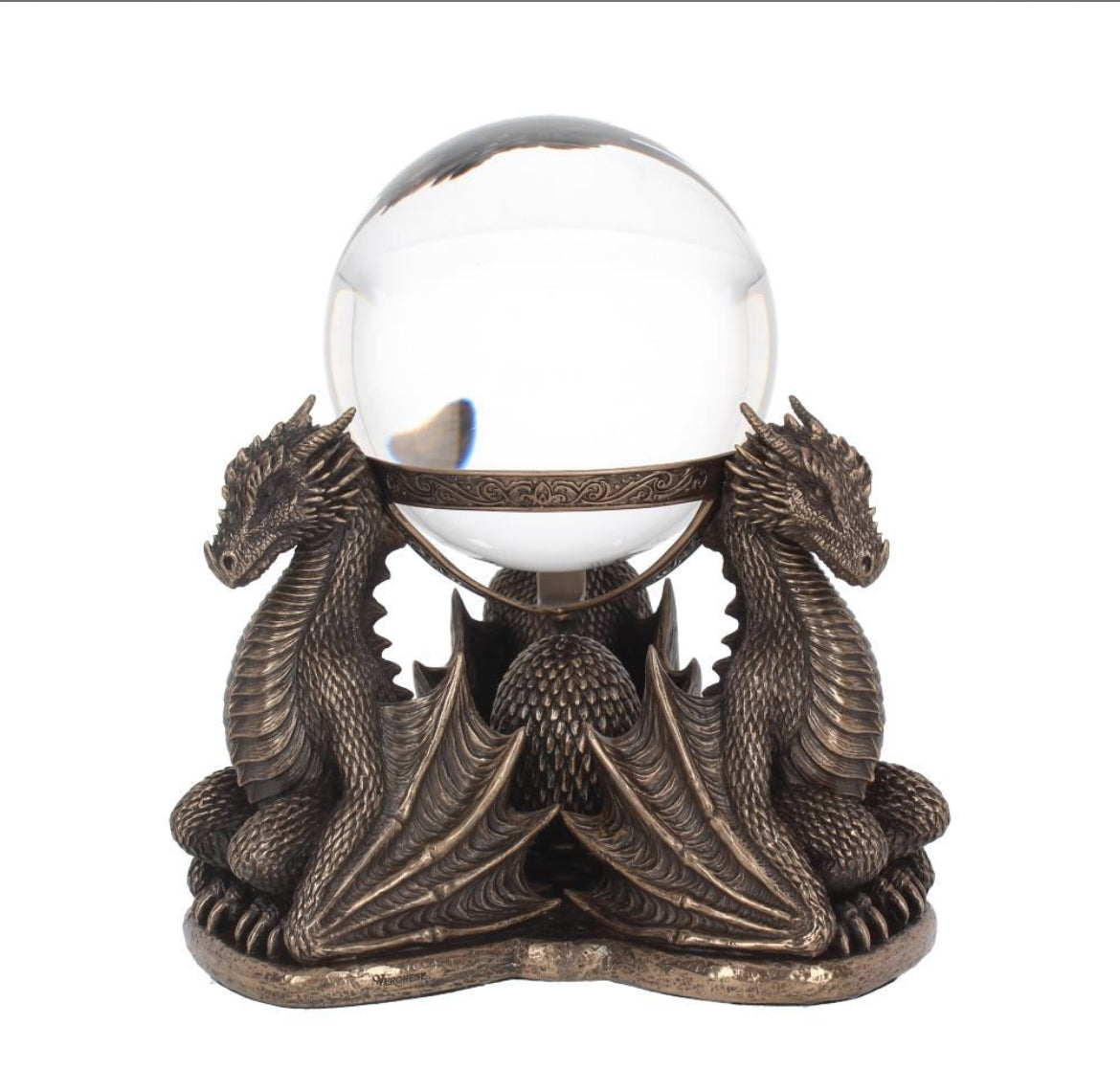 Dragon's Prophecy Crystal Ball Holder (ball extra) 18.5cm