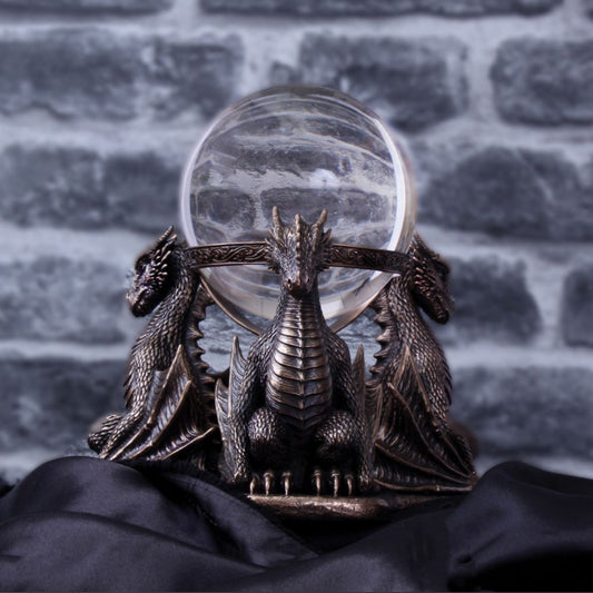 Dragon's Prophecy Crystal Ball Holder (ball extra) 18.5cm