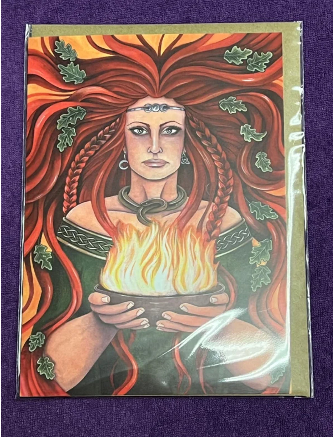 Brighid greeting card