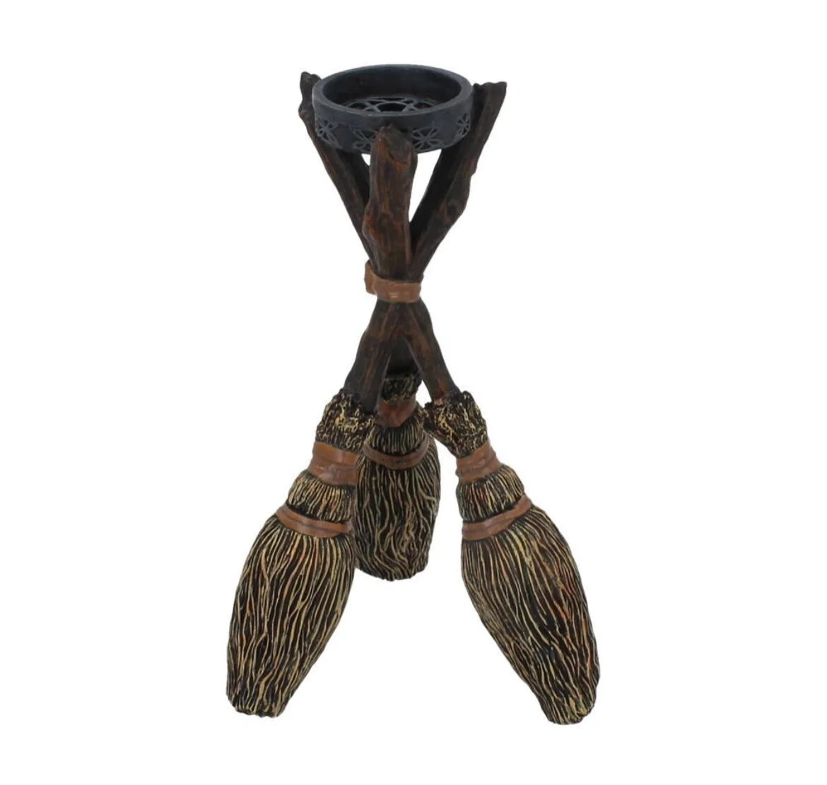 Broomstick Tea Light Holder