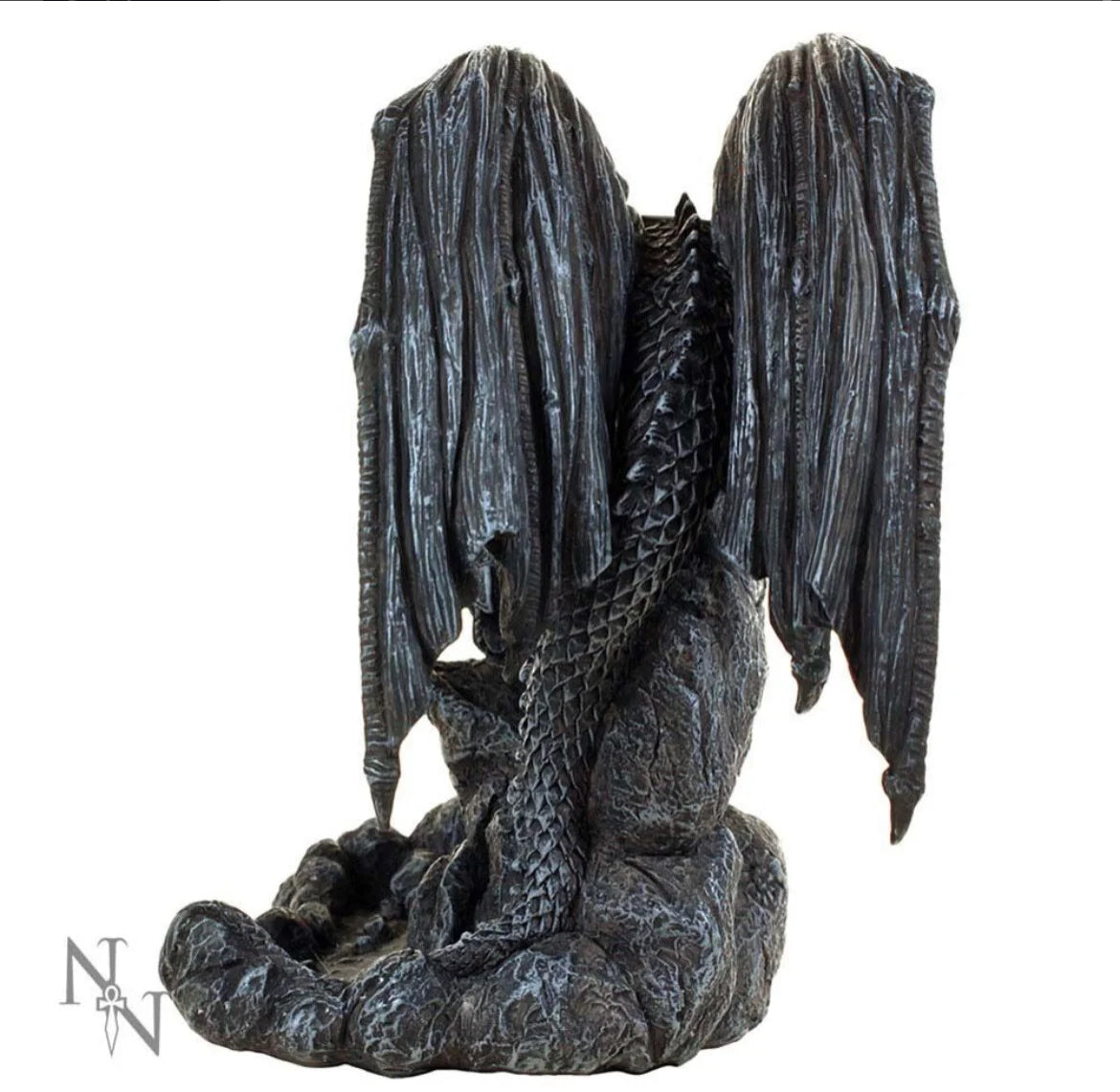 Dragon pool backflow incense burner