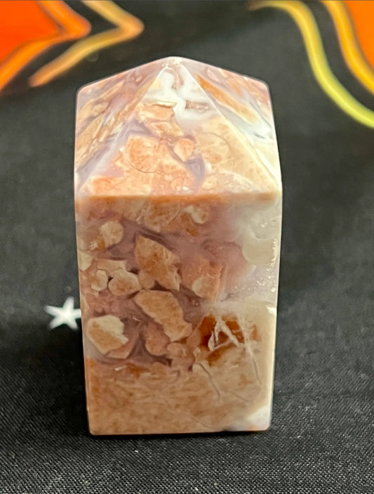 Point - Druzy Pink Agate