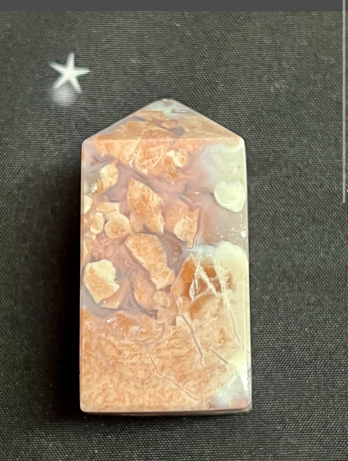 Point - Druzy Pink Agate