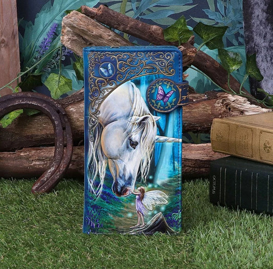 Fairy Whispers Embossed Purse 18.5cm