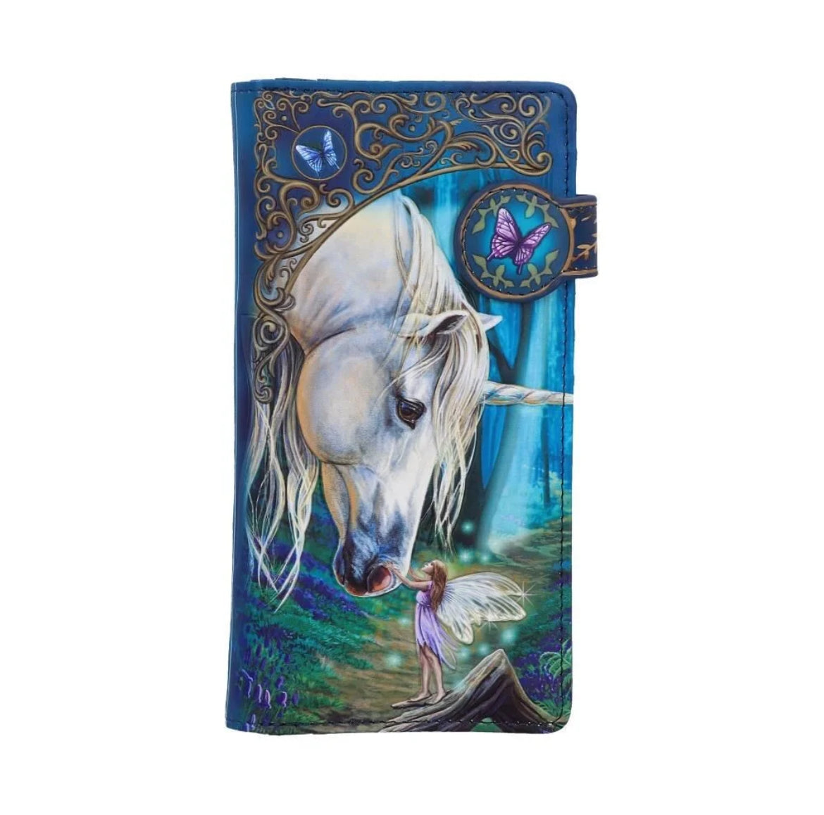 Fairy Whispers Embossed Purse 18.5cm