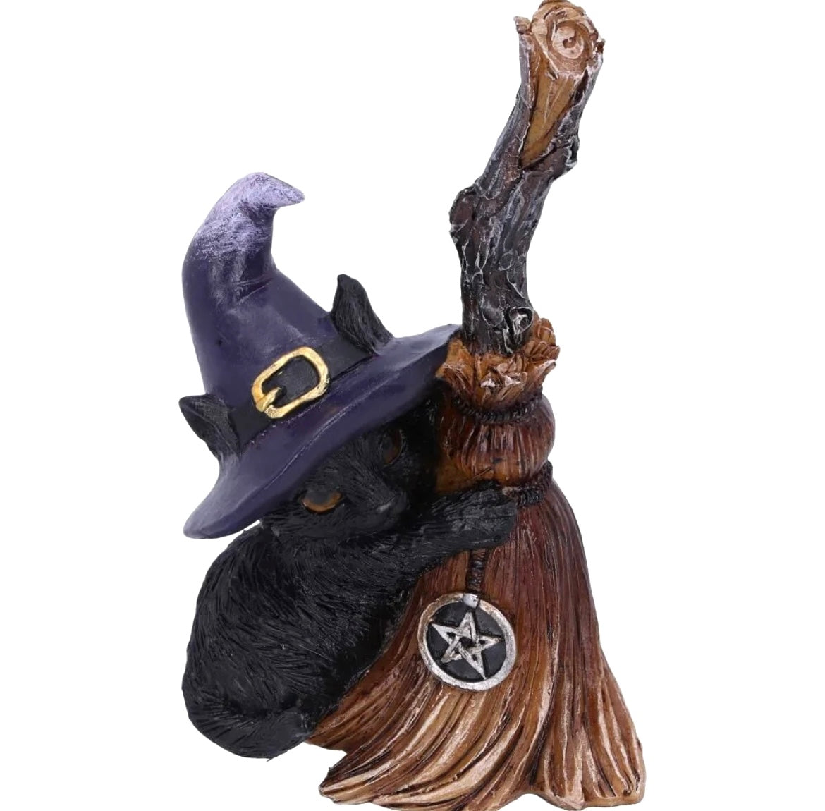 Familiars Broom Cat Figurine 11.5cm