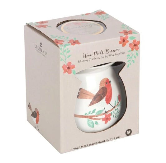 Garden Robin Wax Melt Burner