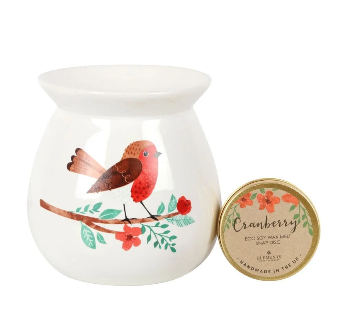 Garden Robin Wax Melt Burner